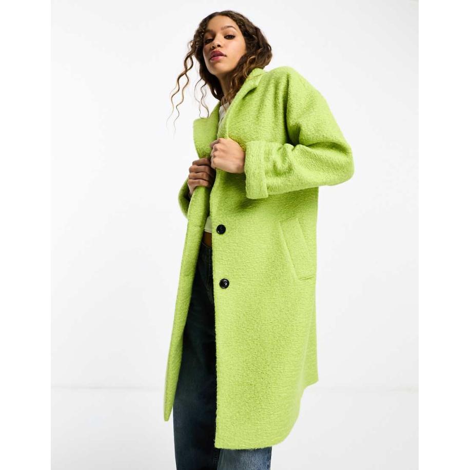 Gianni Feraud Nette jas in limoengroen Groen