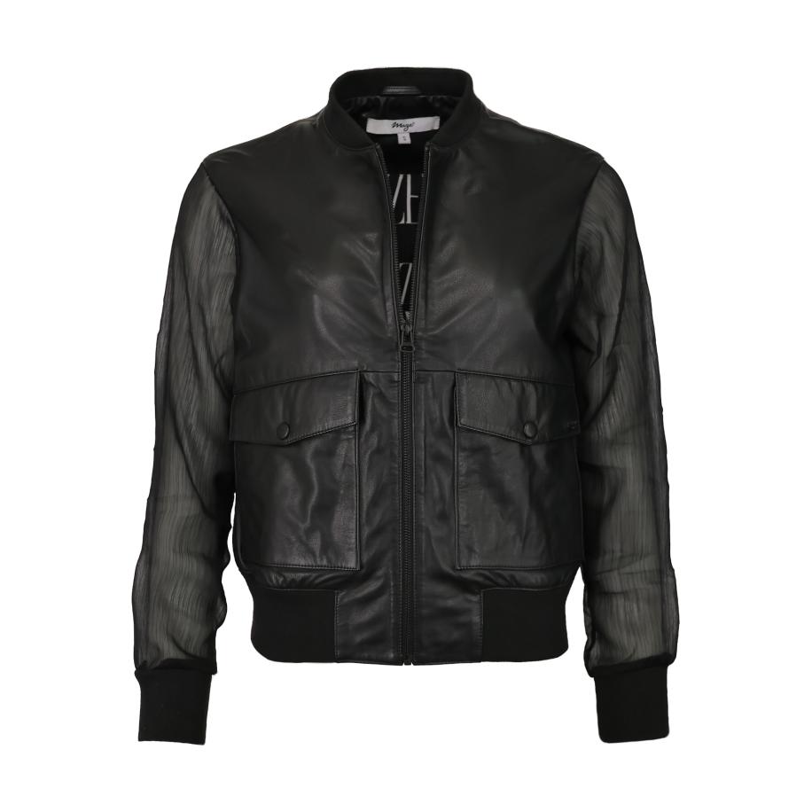 Maze Maze Tussenjas zwart -