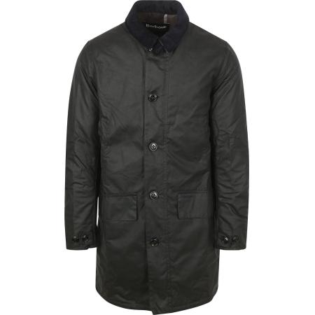 Barbour Waxjas Mac Navy