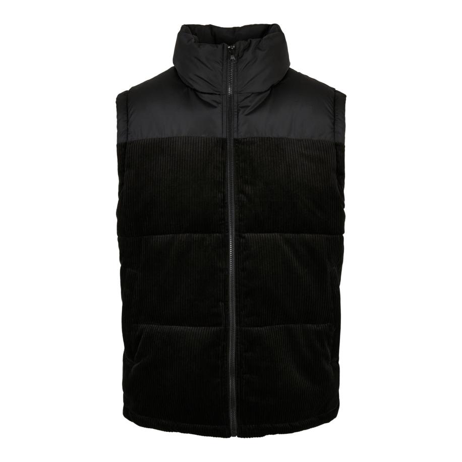 Urban Classics Urban Classics Bodywarmer zwart -