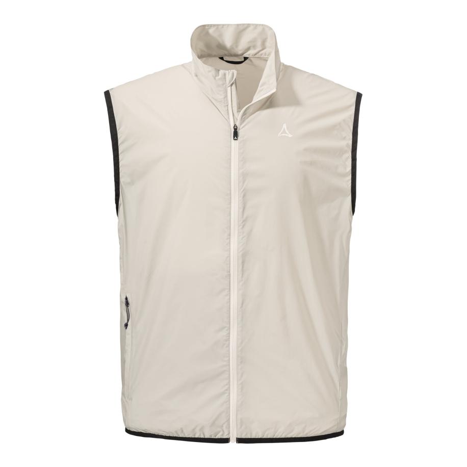 Schöffel Schöffel Bodywarmer Bike Vest Style Cannobio MNS natuurwit -