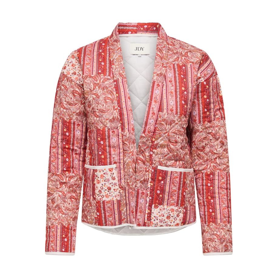 JDY JDY Tussenjas JDYAvalton oranje / rosa / rood / wit -