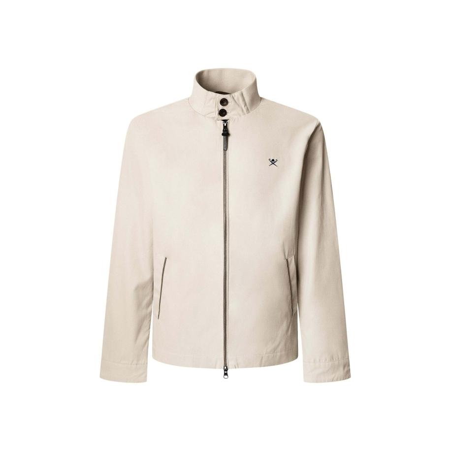 Hackett London Hackett London Tussenjas ecru -