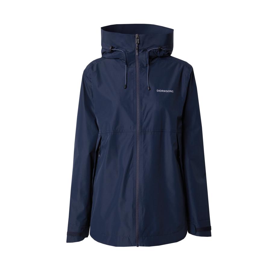 Didriksons Didriksons Outdoorjas Tilde navy / lichtgrijs -