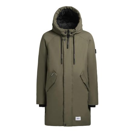 Khujo khujo Functionele jas Anth-YM groen / zwart / wit