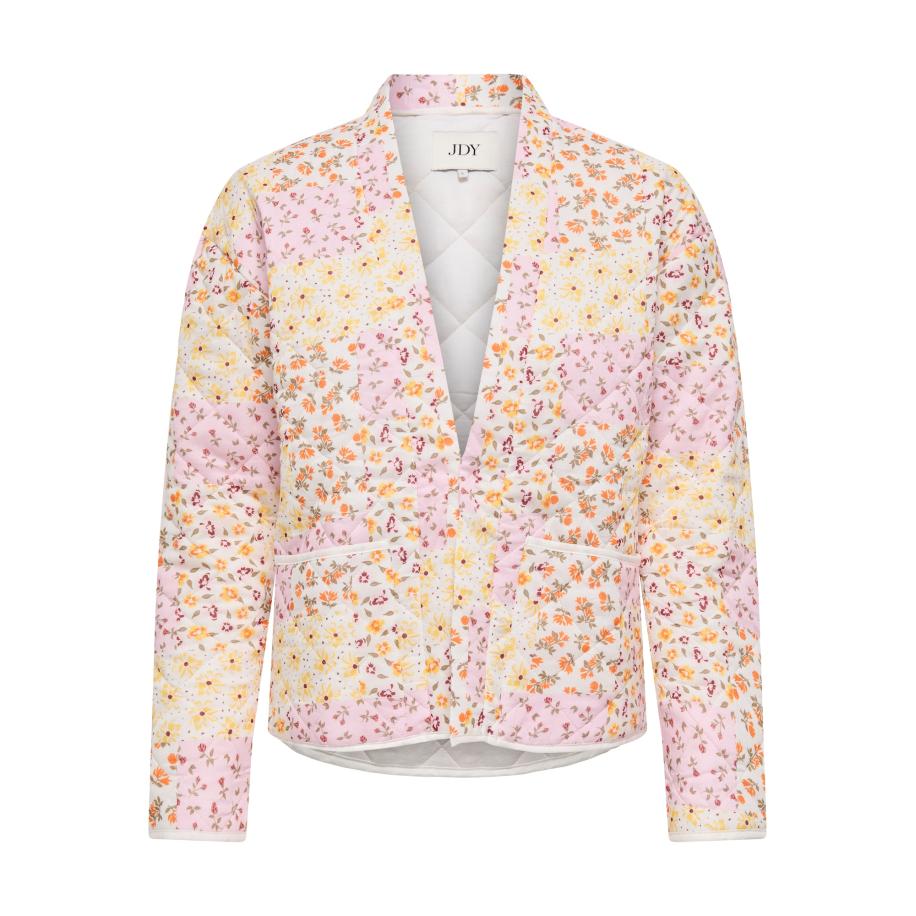 JDY JDY Tussenjas geel / oranje / rosa / wit -