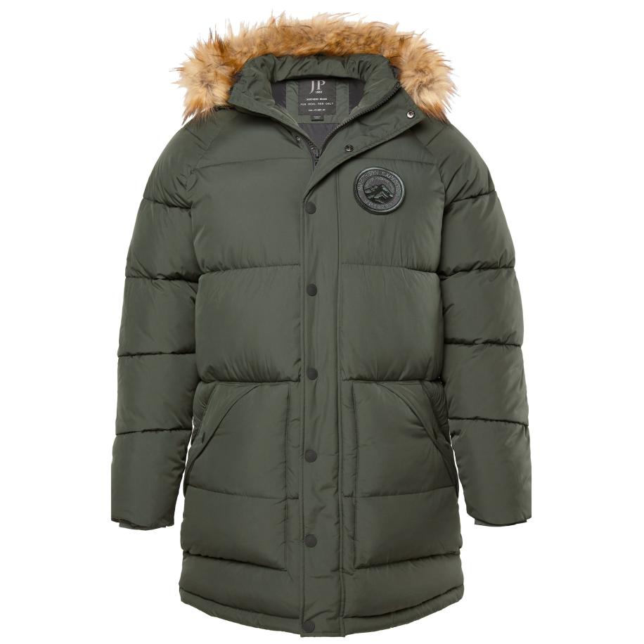 JP1880 JP1880 Winterparka donkergroen -