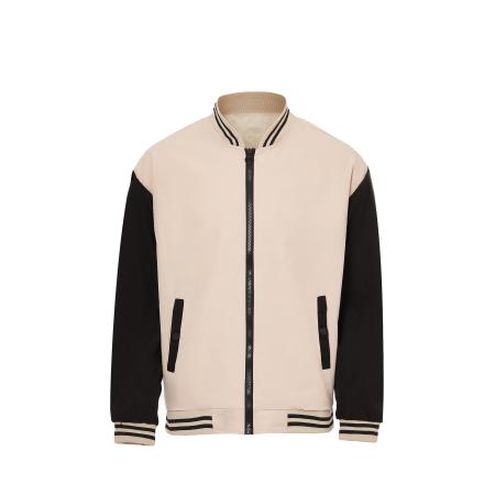 HOMEBASE Tussenjas zwart / wolwit