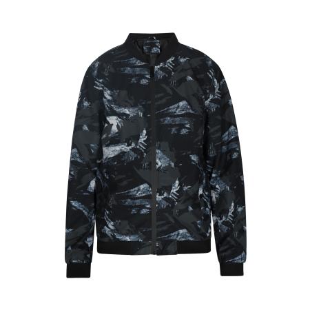 Mo ATHLSR Mo ATHLSR Winterjas donkergrijs / zwart / wit