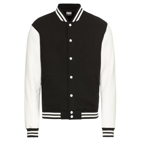 Urban Classics Urban Classics Tussenjas zwart / wit