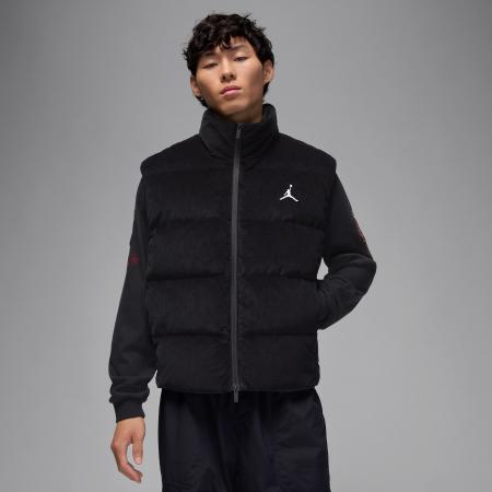 Jordan Flight bodywarmer met dons voor heren - Zwart