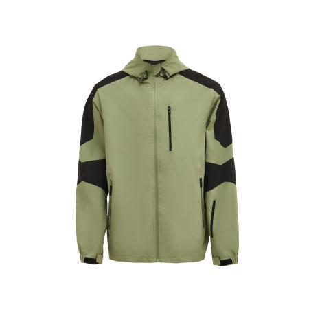 Festland Festland Tussenjas olijfgroen / zwart