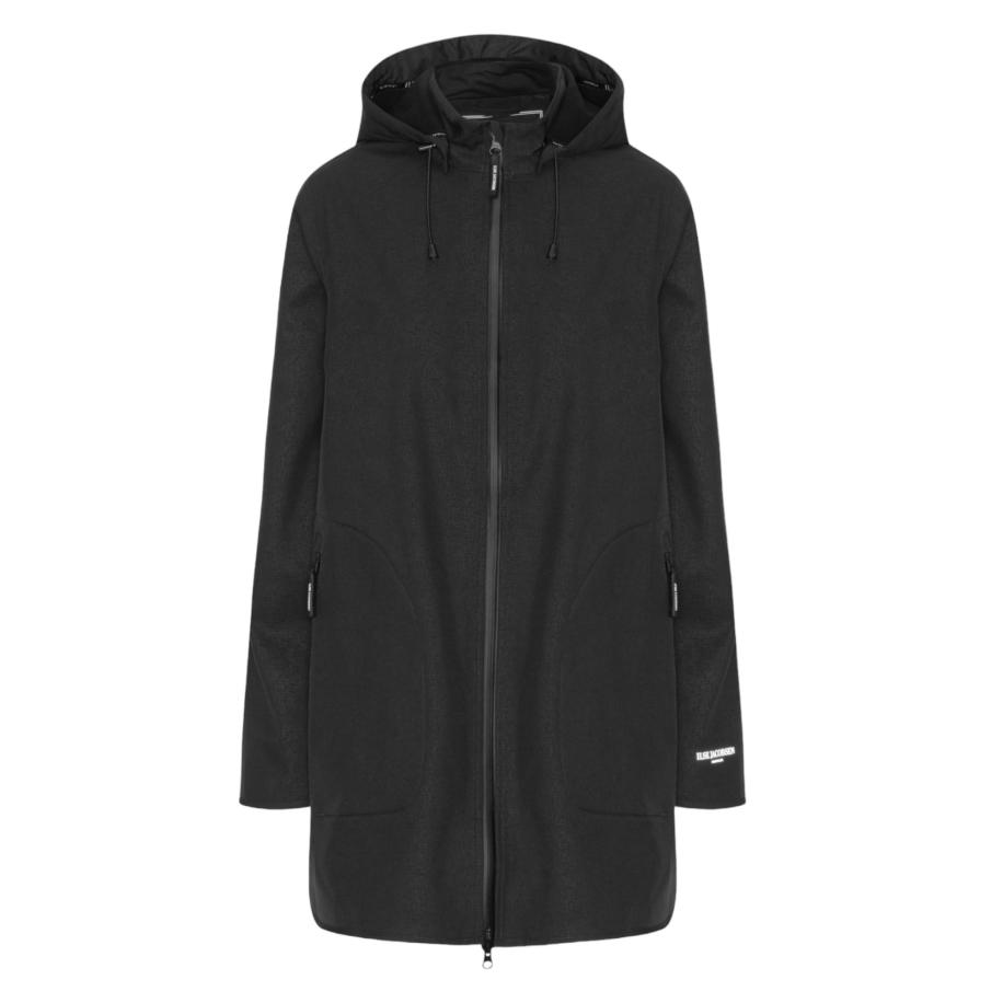 Ilse Jacobsen ILSE JACOBSEN Functionele jas zwart / wit -