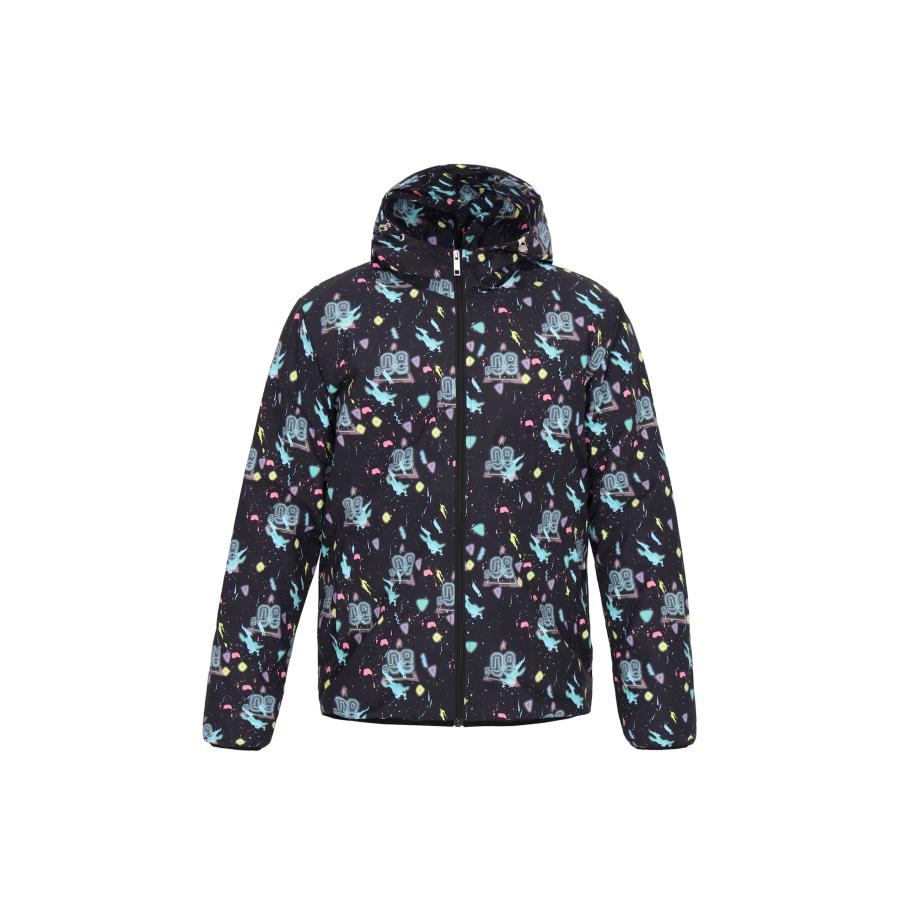 MO MO Tussenjas blauw / zwart -