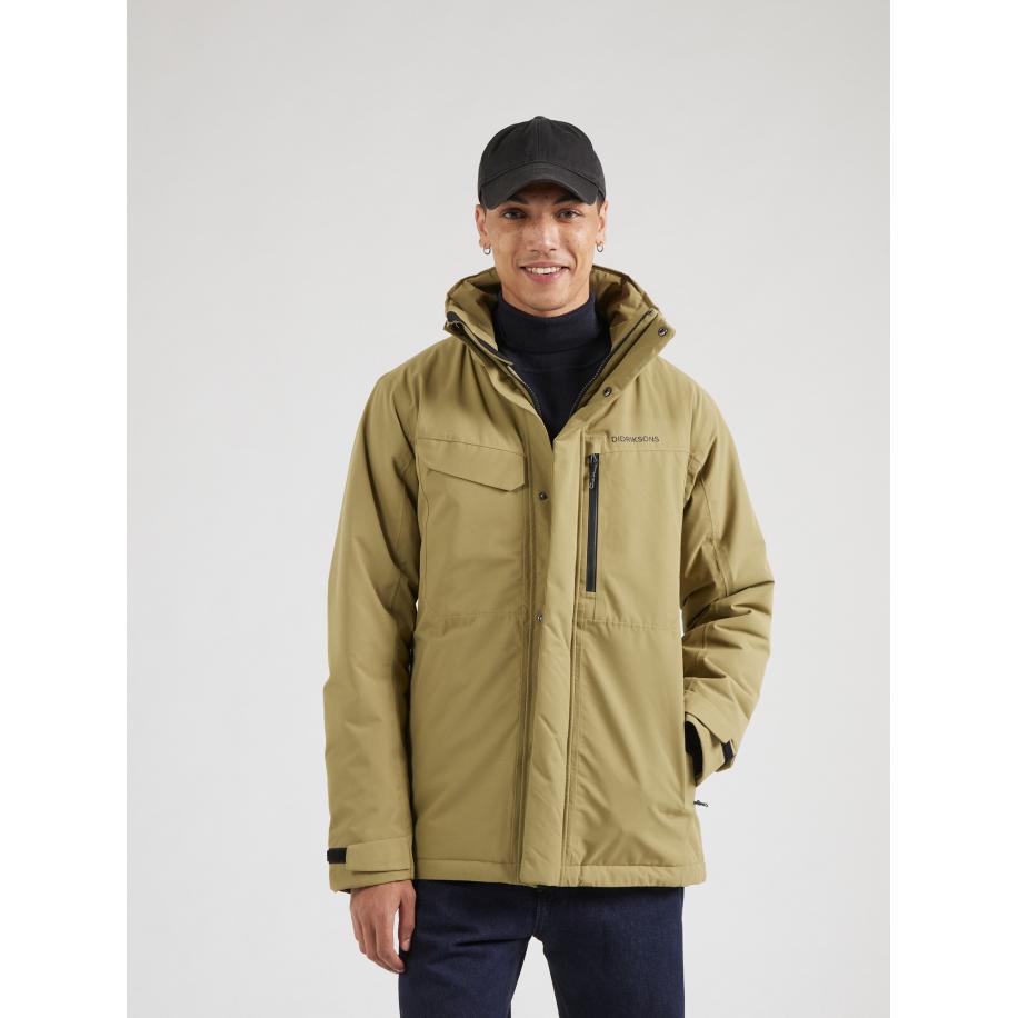 Didriksons Didriksons Outdoorjas STEFAN olijfgroen -
