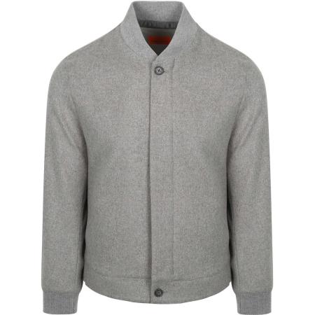 Suitable Bomberjas Flanel Grijs