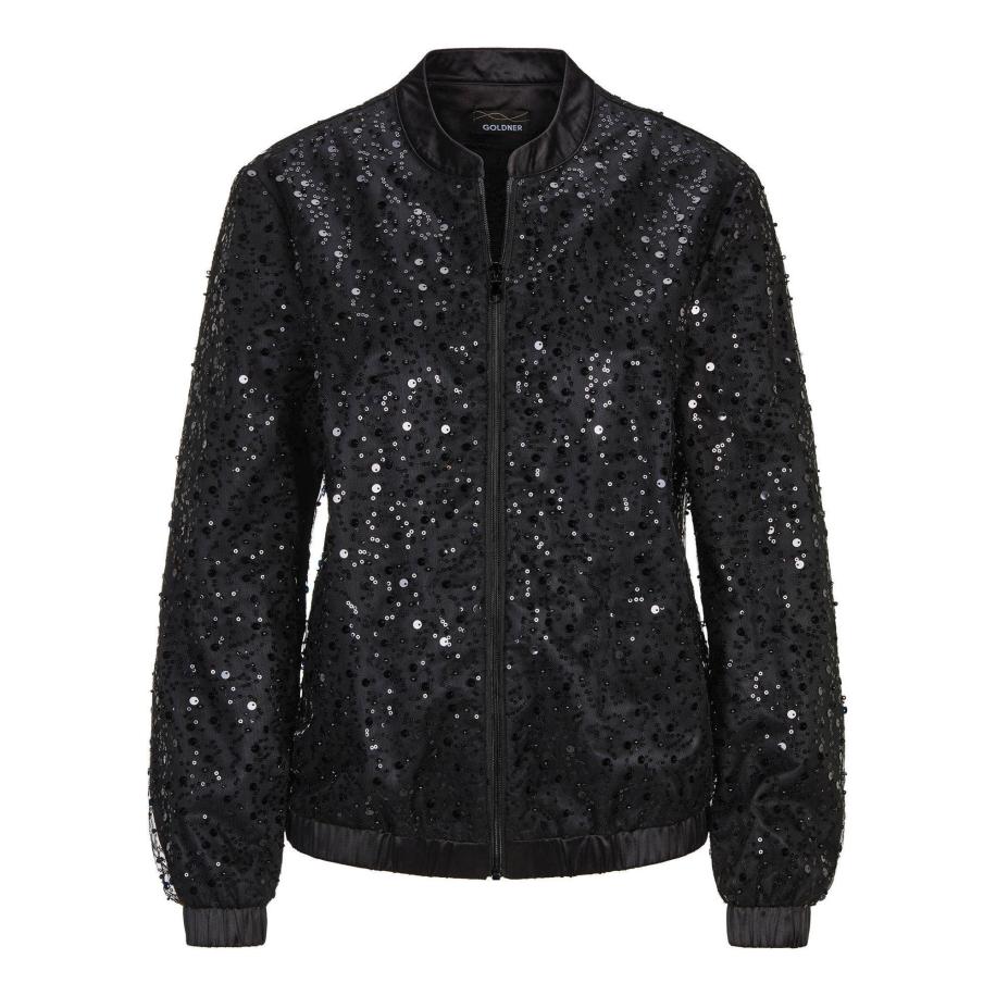 Goldner Goldner Tussenjas zwart -