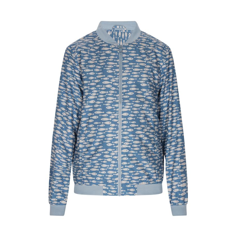 COSIMON COSIMON Tussenjas marine / grijs -