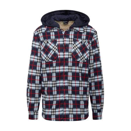 Urban Classics Urban Classics Tussenjas navy / donkerrood / wit