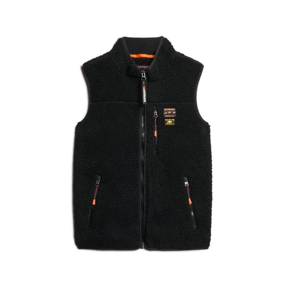 Superdry Bodywarmer zwart Zwart