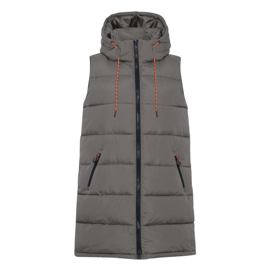 Oxmo Oxmo Bodywarmer Joanne donkergrijs -