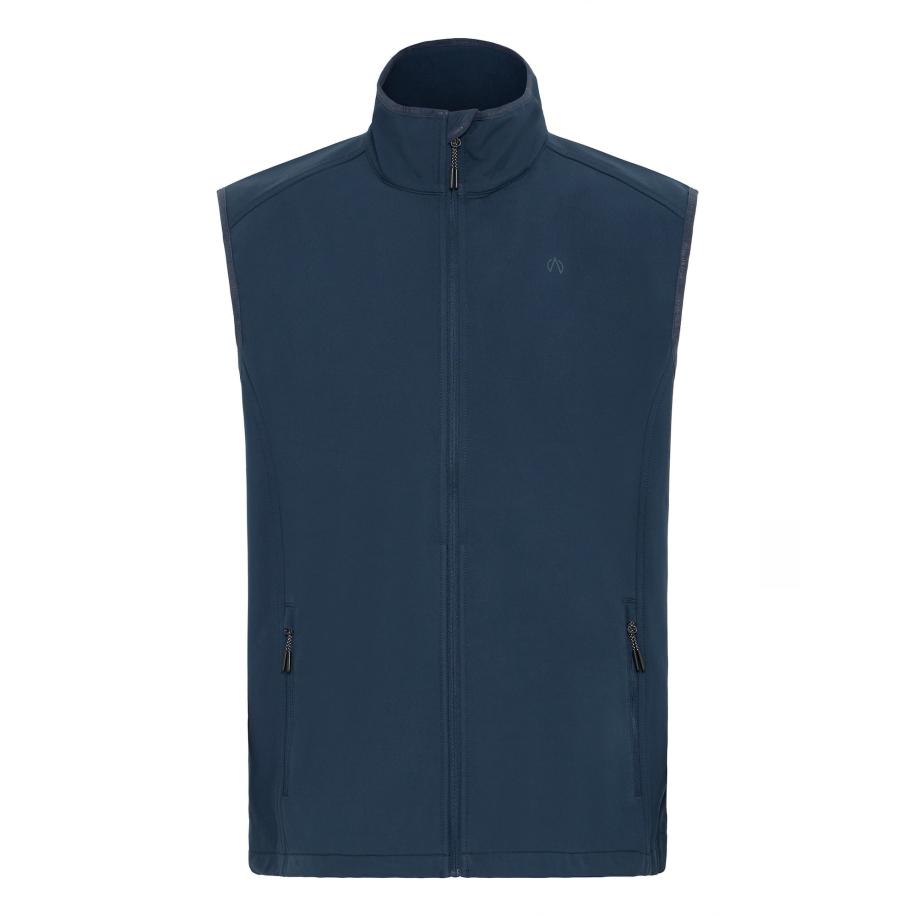North Bend North Bend Bodywarmer Lang navy -