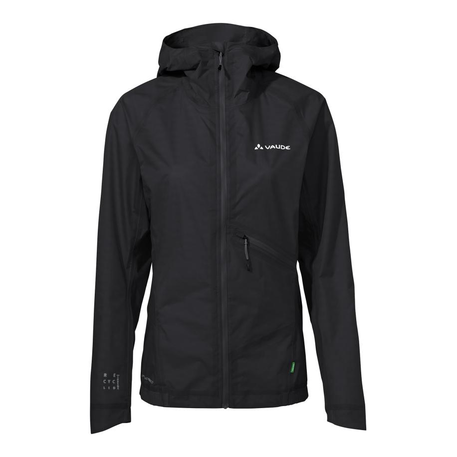 Vaude VAUDE Outdoorjas W Scopi zwart / wit -