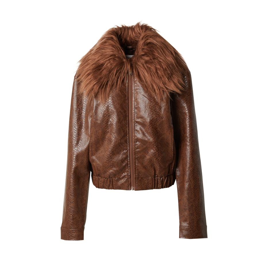 ABOUT YOU ABOUT YOU x Chiara Biasi Tussenjas Alita bruin / donkerbruin -