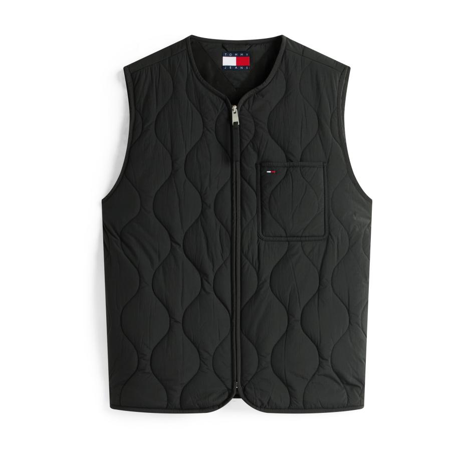 Tommy Jeans Tommy Jeans Bodywarmer zwart -