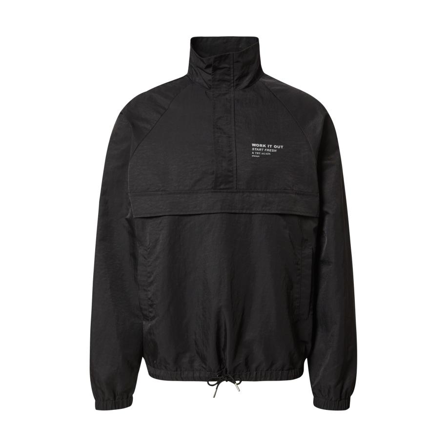 DAN FOX APPAREL DAN FOX APPAREL Tussenjas Bennet zwart / wit -