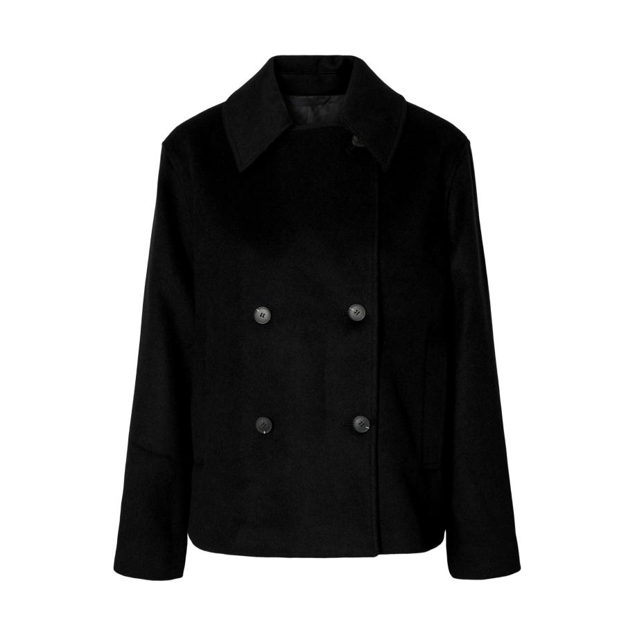Selected SELECTED Tussenjas SLFALMA zwart -