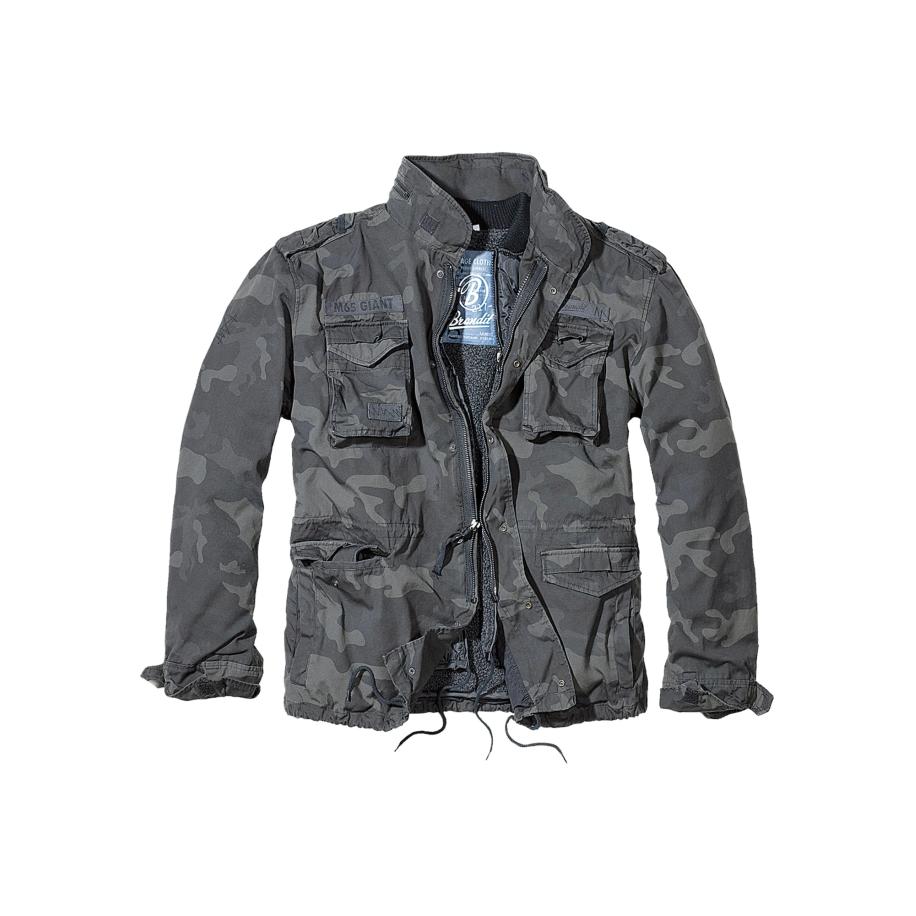 Brandit Brandit Tussenparka M-65 Giant grijs / basaltgrijs / donkergrijs -