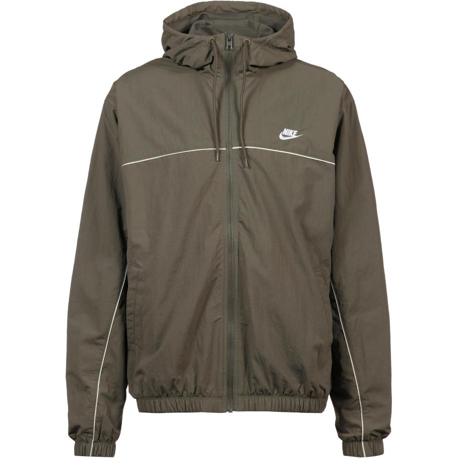 Nike Nike Sportswear Tussenjas Club Athlete kaki / zwart / wit -