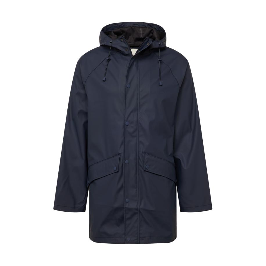 Solid !Solid Functionele jas Devron donkerblauw -