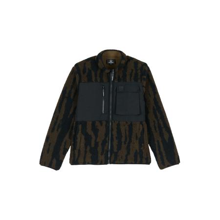 Volcom Volcom Fleece jas STORM STONE donkergroen / zwart