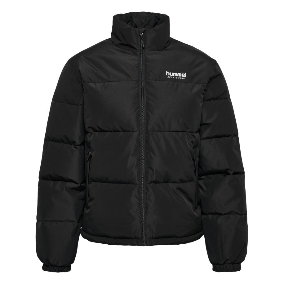 Hummel Hummel Winterjas Robert zwart / wit -