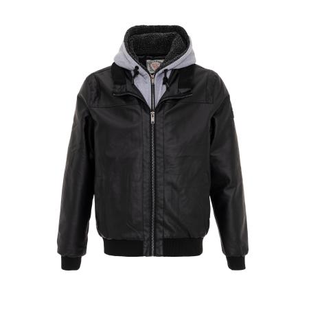 Cipo & Baxx CIPO & BAXX Tussenjas grijs / zwart