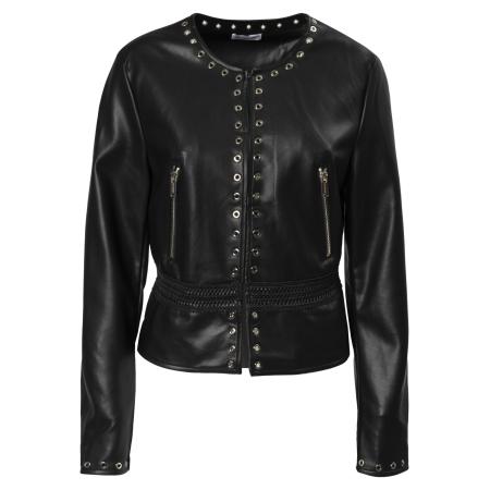 Influencer Influencer Tussenjas zwart