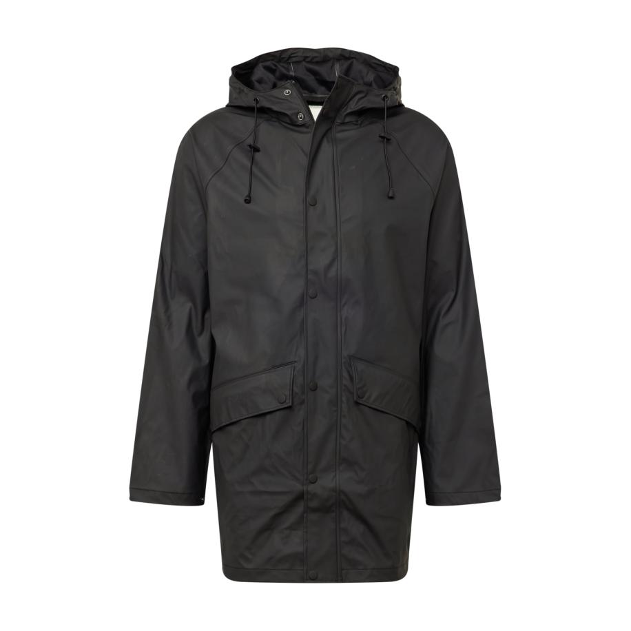 Solid !Solid Functionele jas Devron zwart -