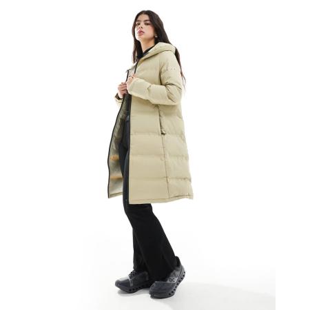 Born Living Yoga Winterjas in stone-Bruin