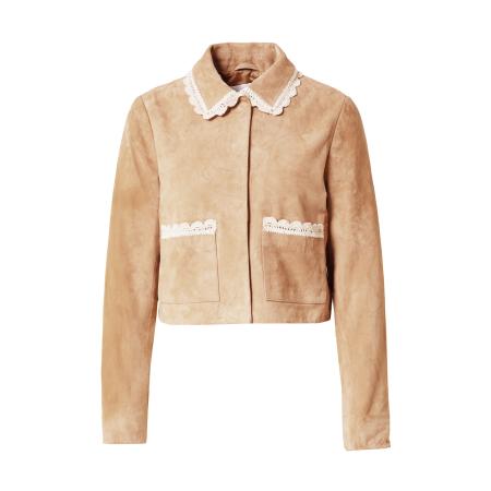 ABOUT YOU Daahls by Emma Roberts exclusively for ABOUT YOU Tussenjas Lucca lichtbruin / wit