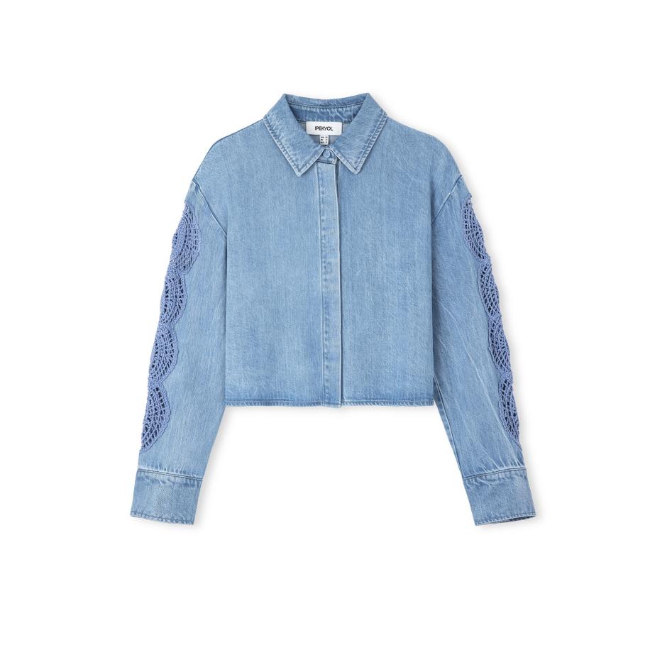 Ipekyol Ipekyol Tussenjas lichtblauw -