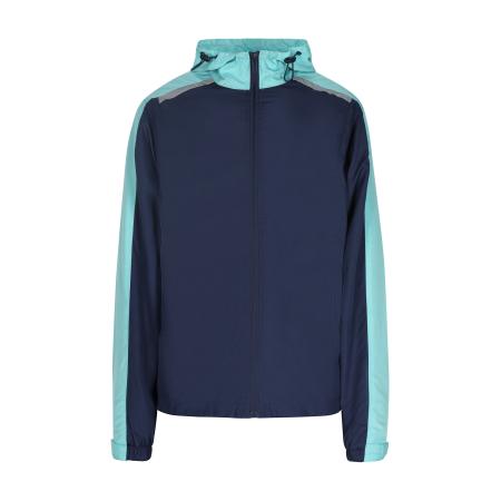 bridgeport Tussenjas turquoise / donkerblauw