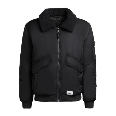 Khujo khujo Winterjas Ground zwart