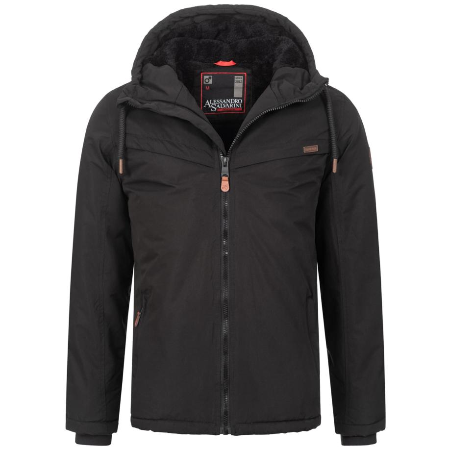 Alessandro Salvarini Alessandro Salvarini Winterjas bruin / zwart -