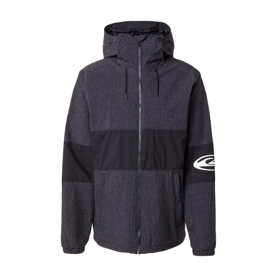 Quiksilver QUIKSILVER Functionele jas HIGH IN TH HOOD grijs / zwart -