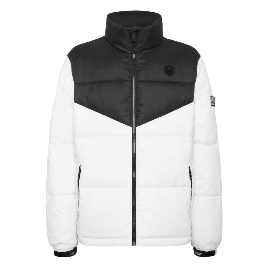 Plein Sport Plein Sport Tussenjas zwart / wit -