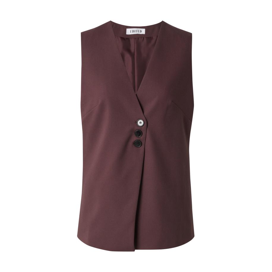 EDITED EDITED Bodywarmer Vanessa bourgogne -