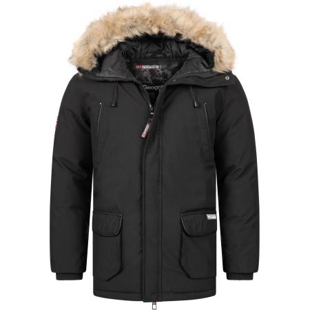 Geographical Norway GEOGRAPHICAL NORWAY Functionele jas beige gemêleerd / bloedrood / zwart / wit