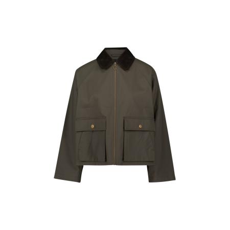 Zero zero Tussenjas olijfgroen